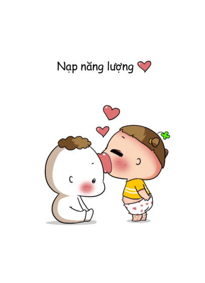 Hình nền điện thoại hài hước về tình yêu