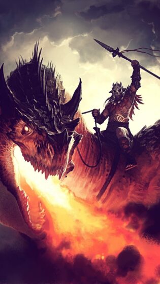 Tải xuống Hình nền rồng đẹp siêu đơn giản