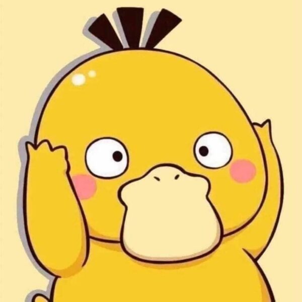 Ảnh ảnh avatar hài chú vịt bịt tai