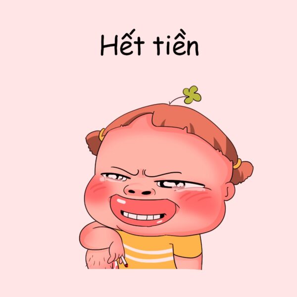 Ảnh ảnh avatar hài nền hồng