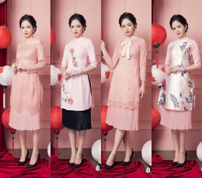 Các mẫu áo dài cách tân 2021