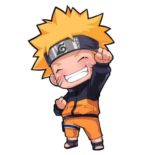 Tổng hợp Hình ảnh Naruto chibi cười tươi