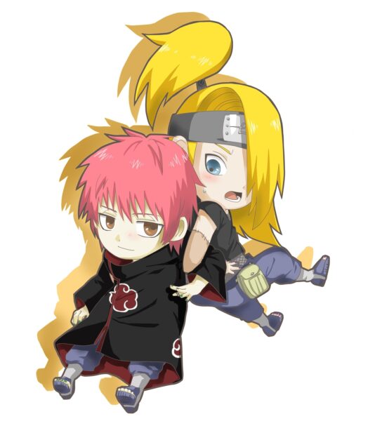 Tổng hợp Hình ảnh Naruto chibi - Sasori và Deidara