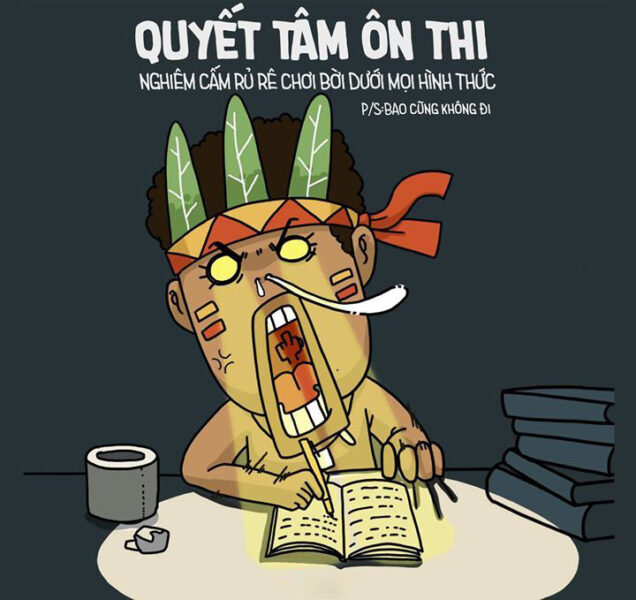 Tổng hợp Hình ảnh quyết tâm ôn thi tập trung nhất