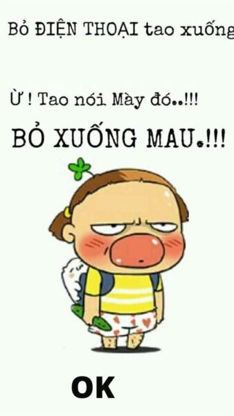 ảnh nền điện thoại hài hước của quỳnh aka