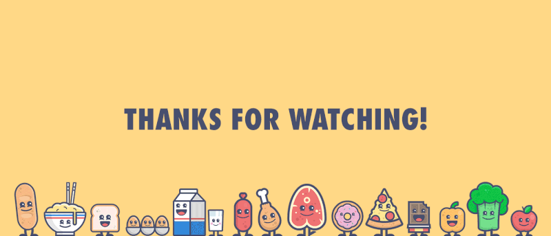 Tải ảnh nền động Powerpoint đẹp cảm ơn cuối slide màu sáng