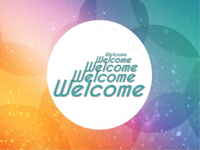 Bộ ảnh nền Powerpoint chất slide mở đầu hình tròn nhiều màu sắc