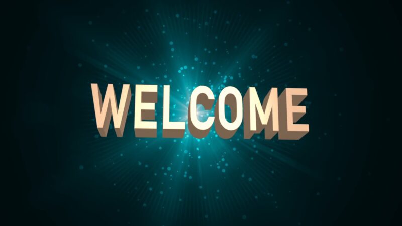 Bộ ảnh nền Powerpoint chất slide mở đầu welcome màu tối