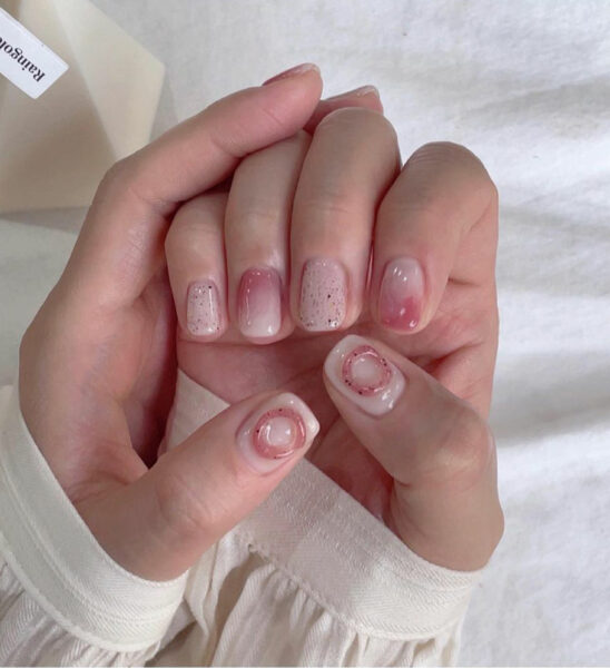 Top những Mẫu nail móng mùa hè kiểu trứng cút