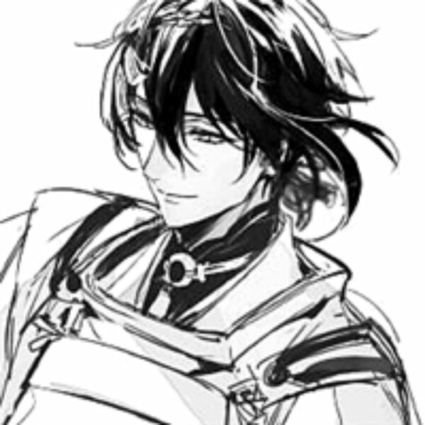 ảnh anime trắng đen đẹp