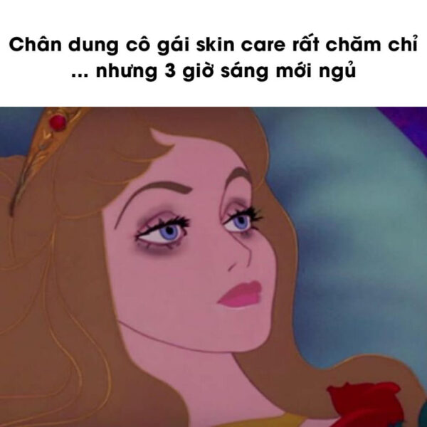 ảnh chế comment facebook chuyện skincare