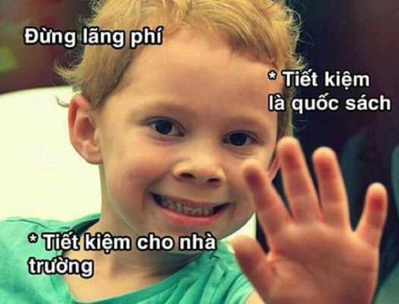 ảnh chế comment facebook khuyên tiết kiệm