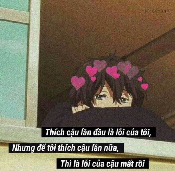 ảnh chế thả thính anime