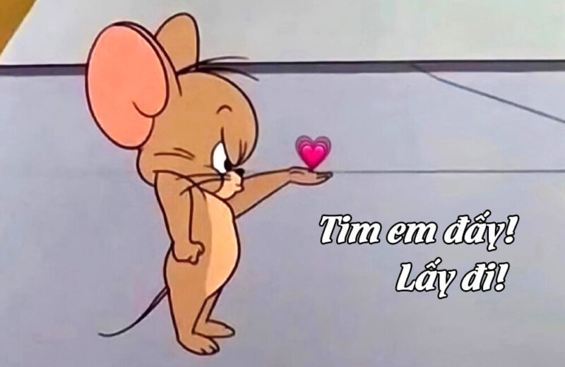 ảnh chế thả thính chuột Jerry