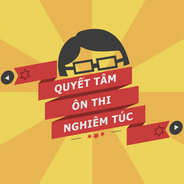Ảnh quyết tâm ôn thi nghiêm túc