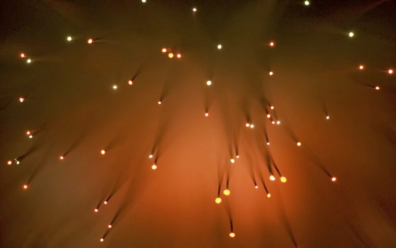 Background nâu cùng những đốm sáng