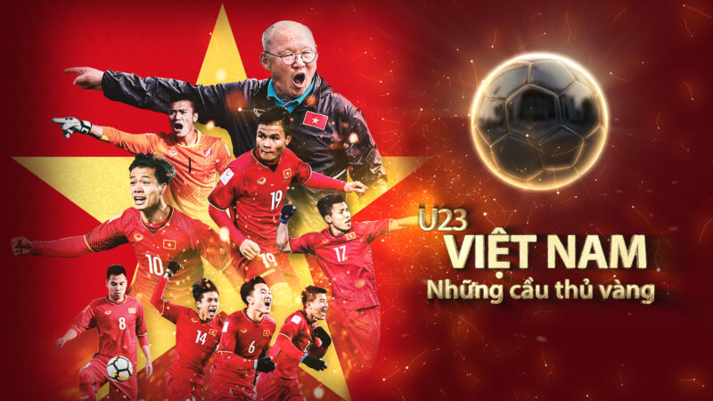 Tải xuống Hình nền cờ Việt Nam và các cầu thủ vàng tại nước ta