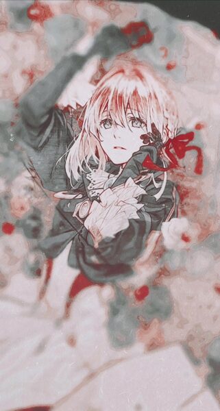 Tải Tải xuống Hình nền Zalo miễn phí buồn cô gái trong truyện tranh