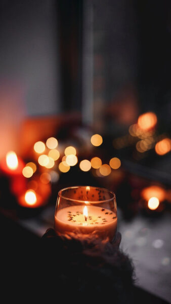 Tải Tải xuống Hình nền Zalo miễn phí buồn từ ly đèn cầy