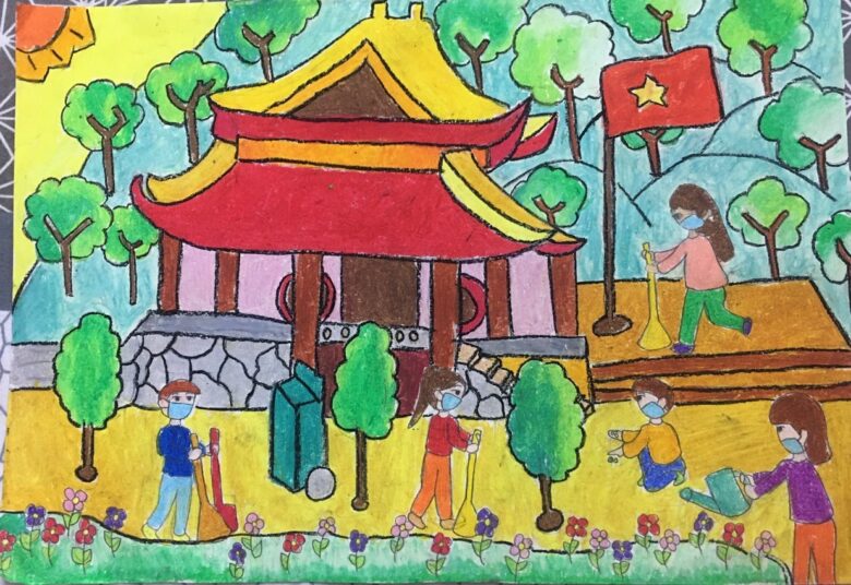 tranh vẽ hà nội