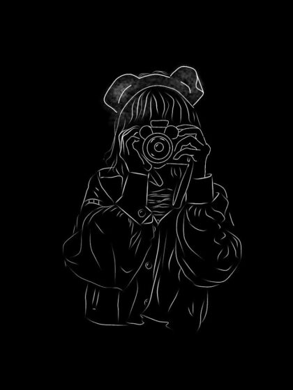 Avatar đen năng động