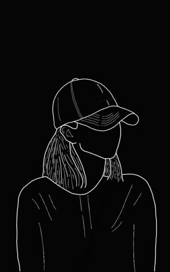 Hình avatar đen ngầu nữ