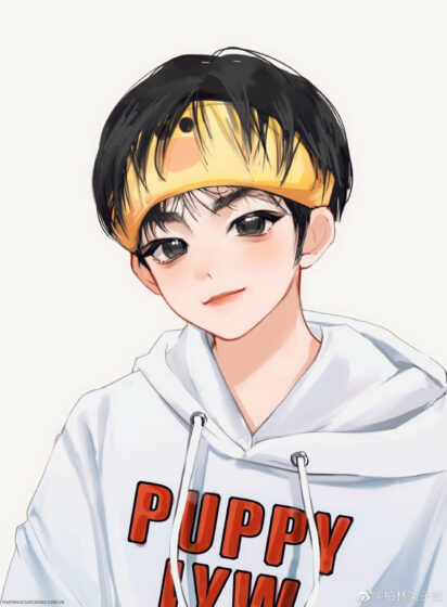 Hình ảnh avatar Facebook ngâu nam đáng yêu