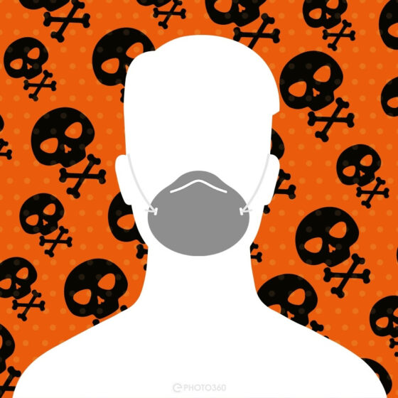 ảnh avatar facebook mặc định nền đầu lâu